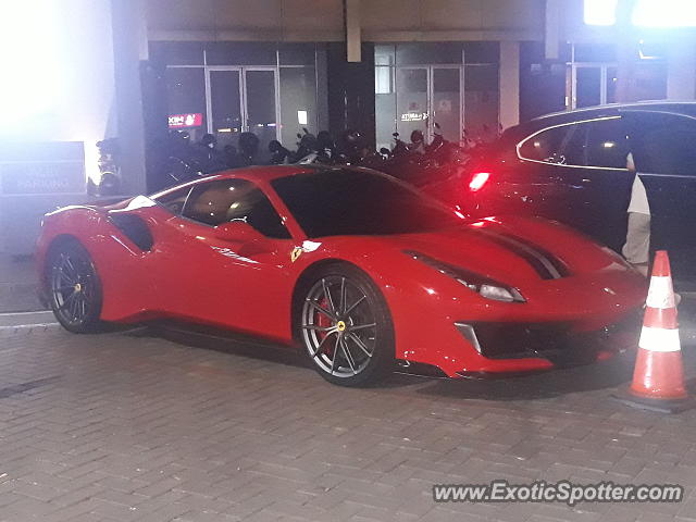 Ferrari 488 GTB spotted in Jakarta, Indonesia