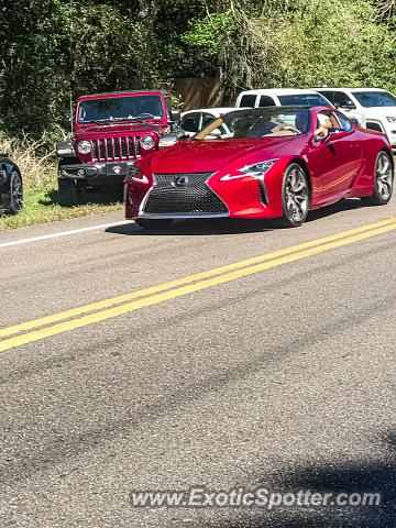Lexus LC 500 spotted in Amelia Island, Florida