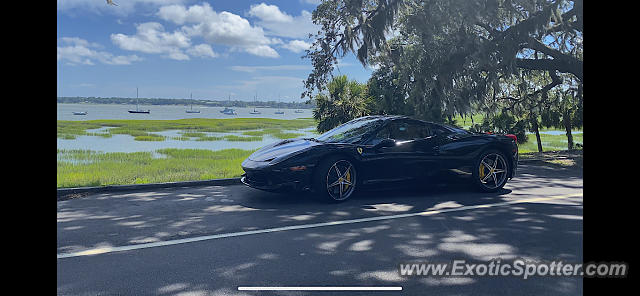 Ferrari 458 Italia spotted in Beaufort, South Carolina