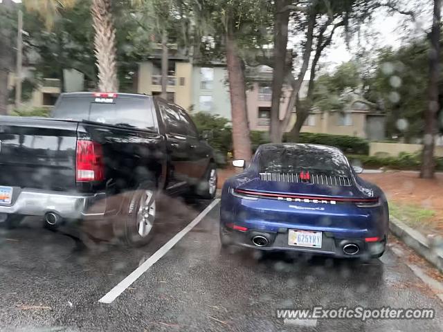 Porsche 911 spotted in Hilton Head, South Carolina