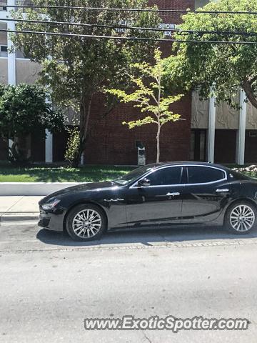 Maserati Ghibli spotted in The Keys, Florida