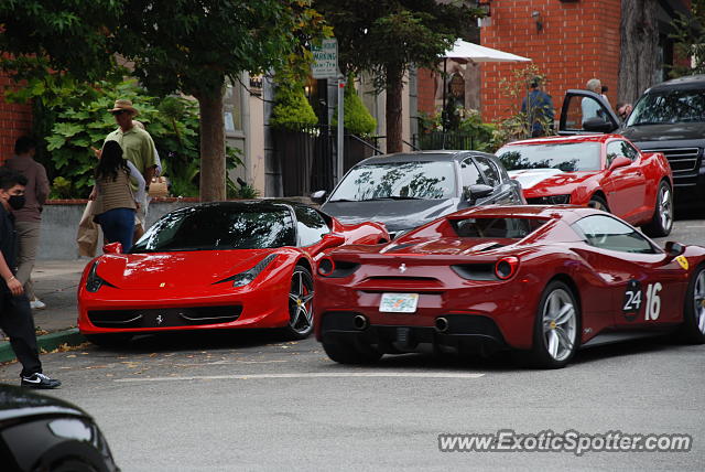 Ferrari 458 Italia spotted in Carmel, California