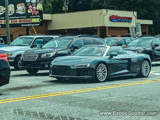Audi R8 spotted in Asheville, North Carolina