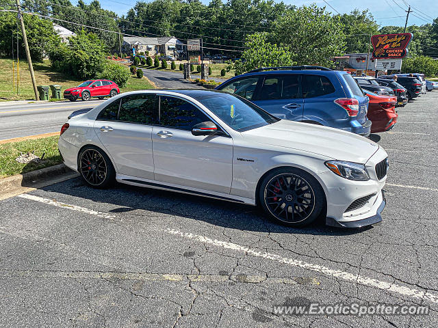 Mercedes C63 AMG Black Series spotted in Asheville, North Carolina