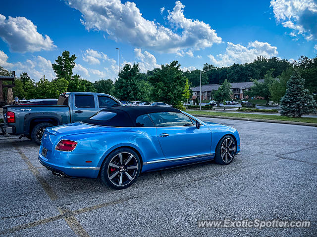 Bentley Continental spotted in Bloomington, Indiana