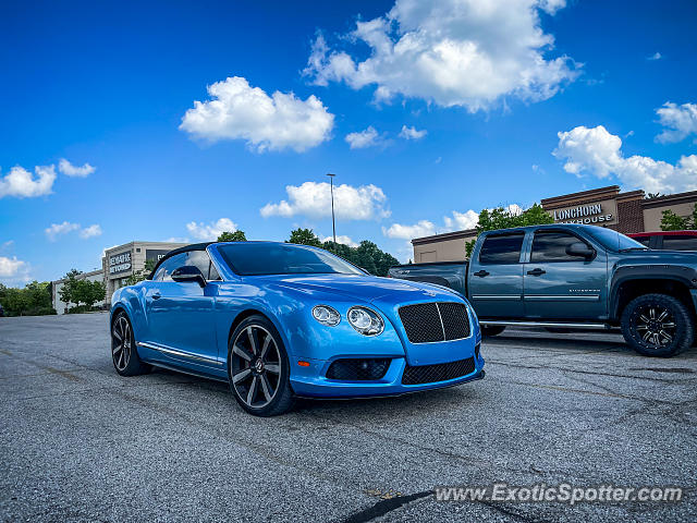 Bentley Continental spotted in Bloomington, Indiana