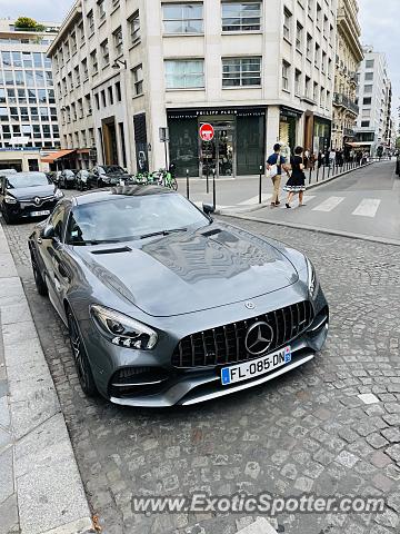 Mercedes AMG GT spotted in Paris, France
