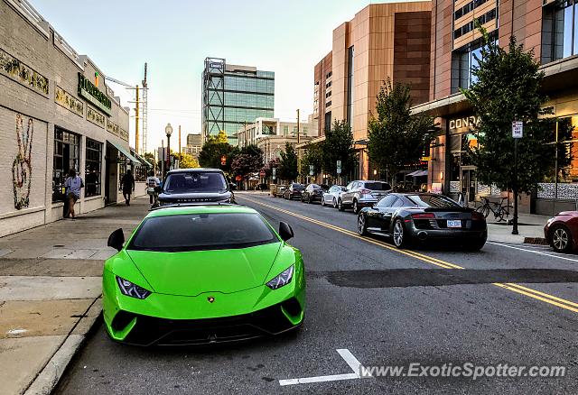 Lamborghini Huracan spotted in Charlotte, North Carolina