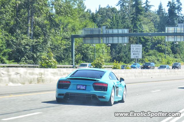 Audi R8 spotted in Bellevue, Washington