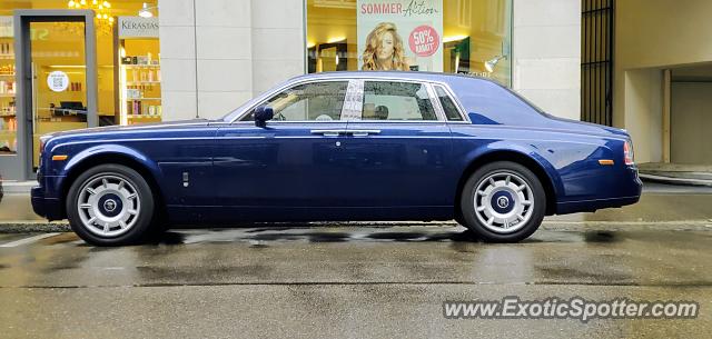 Rolls-Royce Phantom spotted in Zürich, Switzerland