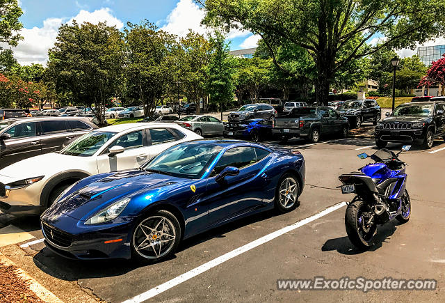 Ferrari California spotted in Charlotte, North Carolina