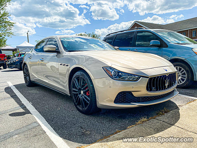 Maserati Ghibli spotted in Asheville, North Carolina