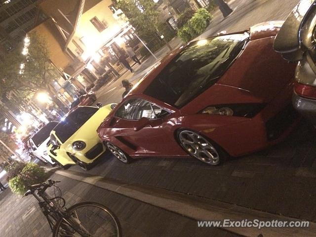 Lamborghini Gallardo spotted in Toronto, Canada