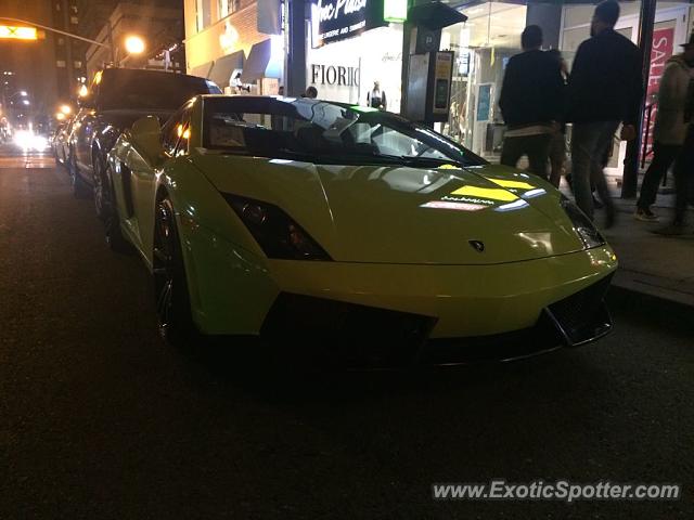 Lamborghini Gallardo spotted in Toronto, Canada