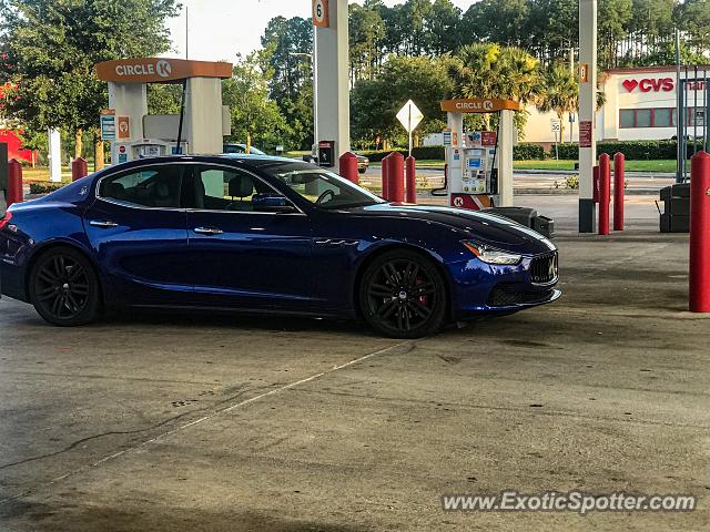 Maserati Ghibli spotted in Jacksonville, Florida