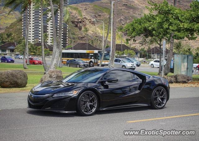 Acura NSX spotted in Honolulu, Hawaii