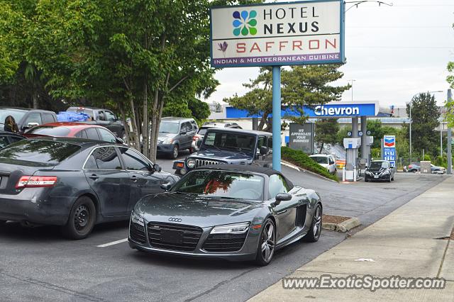 Audi R8 spotted in Seattle, Washington