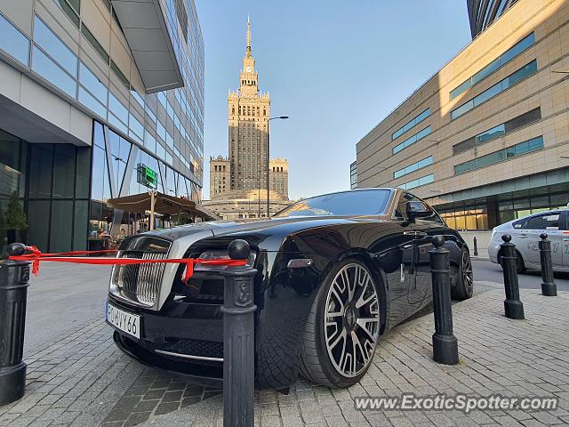Rolls-Royce Wraith spotted in Warsaw, Poland