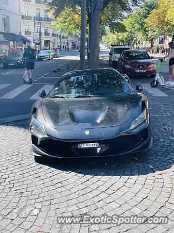 Ferrari F8 Tributo spotted in Paris, France