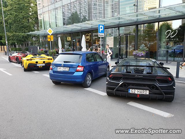 Lamborghini Huracan spotted in Warsaw, Poland