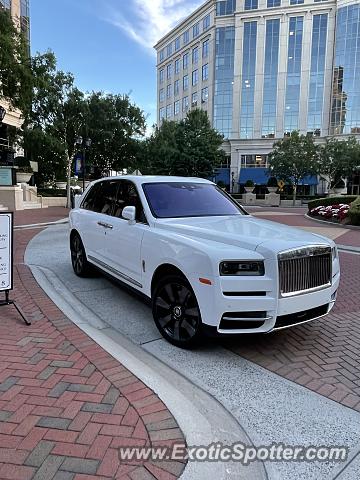 Rolls-Royce Cullinan spotted in Charlotte, North Carolina