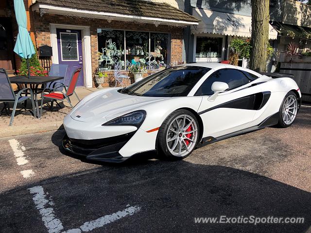 Mclaren 600LT spotted in Peoria Heights, Illinois