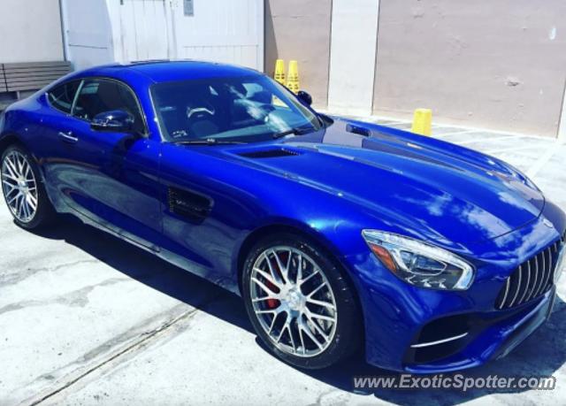 Mercedes AMG GT spotted in Honolulu, Hawaii