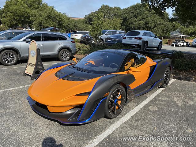 Mclaren Senna spotted in Carmel, California