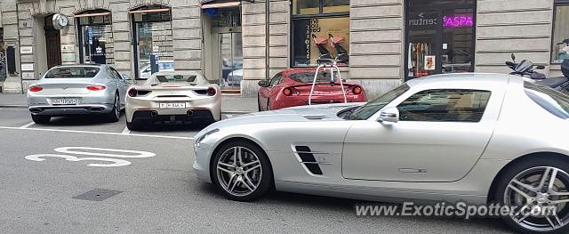 Mercedes SLS AMG spotted in Zurich, Switzerland