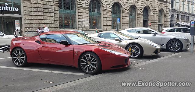Lotus Evora spotted in Zurich, Switzerland