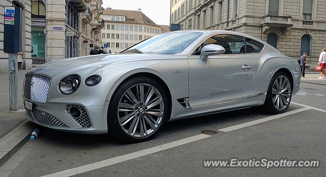 Bentley Continental spotted in Zurich, Switzerland