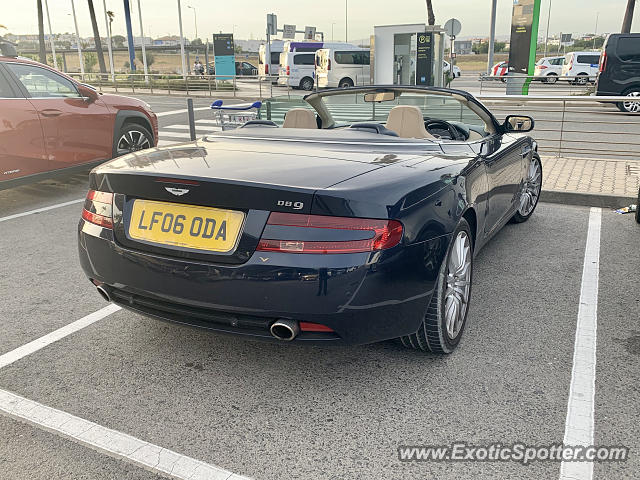 Aston Martin DB9 spotted in Faro, Portugal