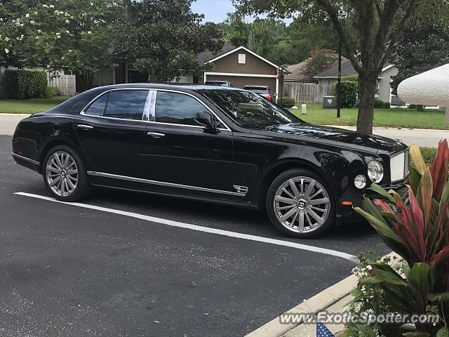 Bentley Mulsanne spotted in Jacksonville, Florida