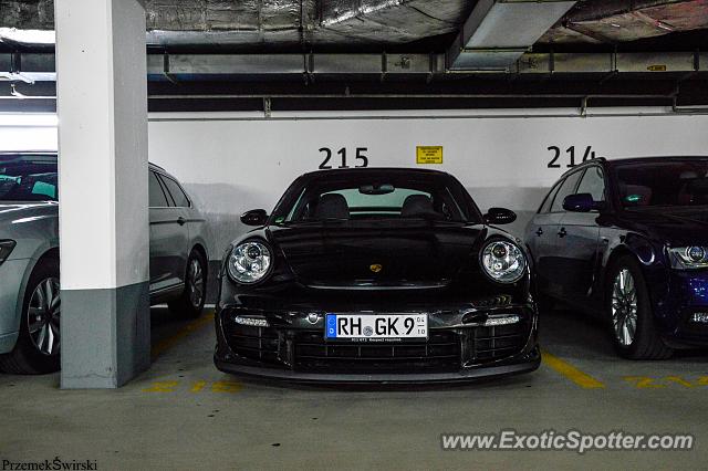 Porsche 911 GT2 spotted in Dresden, Germany
