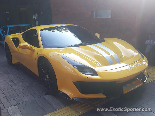Ferrari 488 GTB spotted in Jakarta, Indonesia
