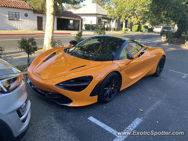Mclaren 720S spotted in Pleasanton, California