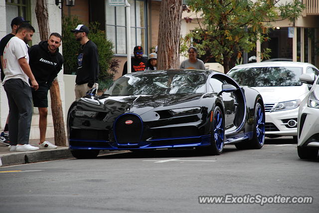 Bugatti Chiron spotted in Carmel, California