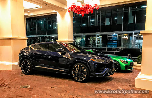 Lamborghini Urus spotted in Charlotte, North Carolina