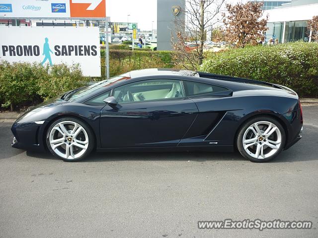 Lamborghini Gallardo spotted in Zaventem, Belgium