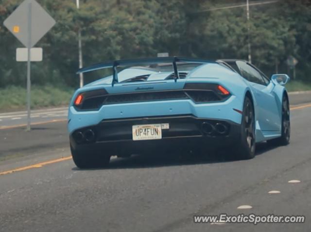 Lamborghini Huracan spotted in Honolulu, Hawaii