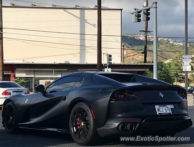 Ferrari 812 Superfast spotted in Honolulu, Hawaii
