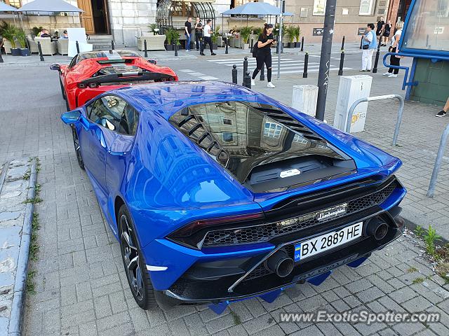 Lamborghini Huracan spotted in Warsaw, Poland