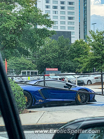Lamborghini Aventador spotted in Atlanta, Georgia