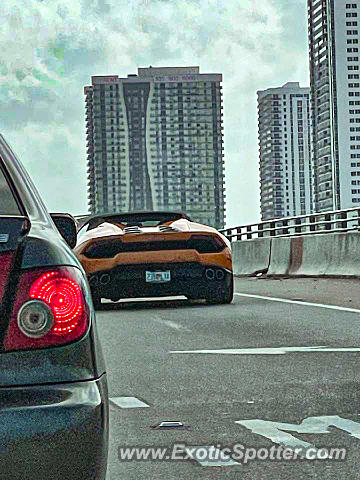Lamborghini Huracan spotted in Miami, Florida