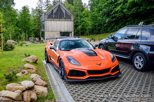 Chevrolet Corvette ZR1 spotted in Karpacz, Poland