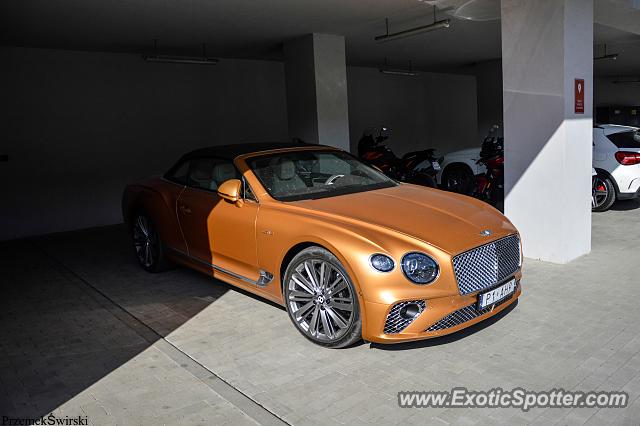 Bentley Continental spotted in Karpacz, Poland