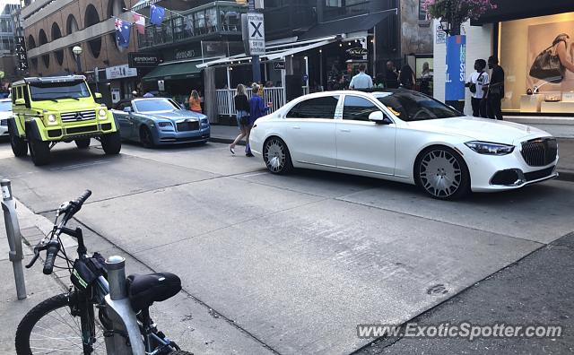 Mercedes Maybach spotted in Toronto, Canada
