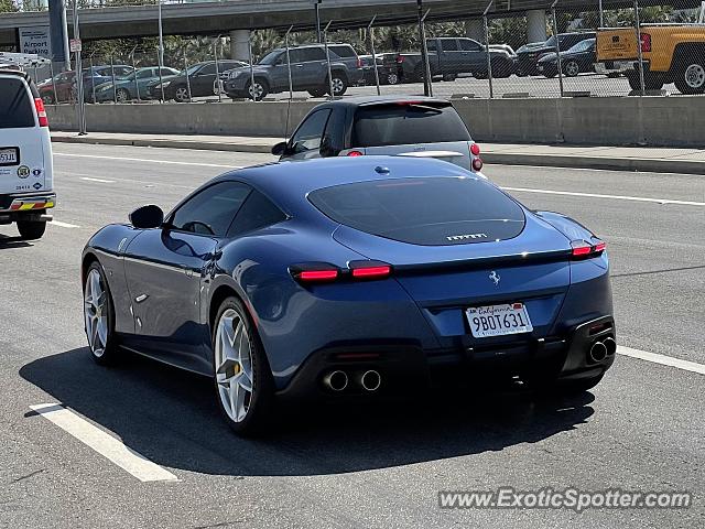 Ferrari Roma spotted in Los Angeles, California
