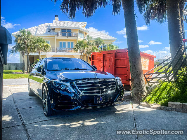 Mercedes Maybach spotted in Pensacola Beach, Florida