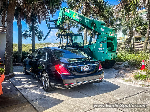 Mercedes Maybach spotted in Pensacola Beach, Florida